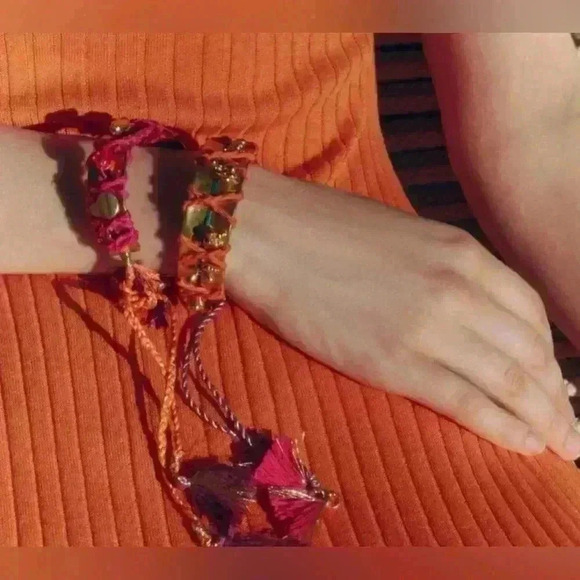 🔥🔥🔥Zara pack beads metal bracelet - Picture 3 of 4